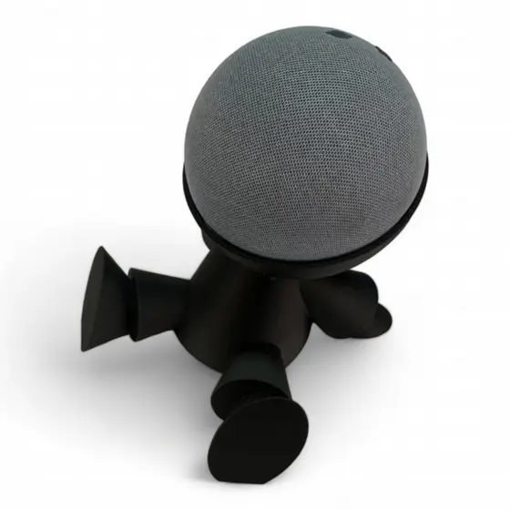 Suporte Para Alexa Mesa Robô Amazon Echo Dot 4 E 5 Presentes Presente