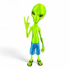 Boneco Et Alienígena Extraterrestre Grande Alien Decoração Decorativo Decoração Presentes Presente