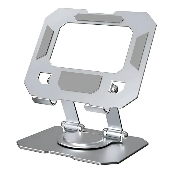 Suporte de Mesa Tablet Alumínio 360° Dobrável Giratório
