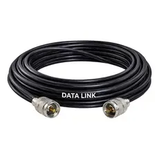 Kit Cabo Rg58 95%m Data Link Px 2 Conector Soldado 8 Metros