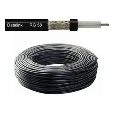 Cabo Coaxial Px Data Link Rg58 95% Malha 5,5 Metros