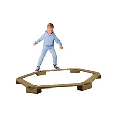 Circuito Infantil Pikler Vica Decor Madeira Envernizada Equilíbrio Coordenação Brinquedo Montessori