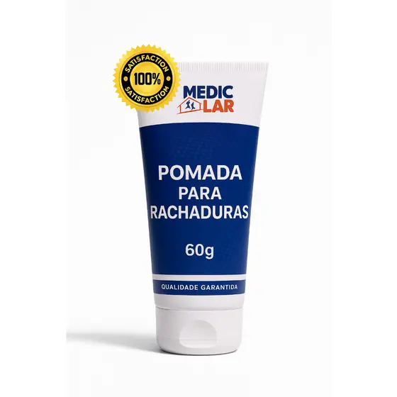 POMADA PARA RACHADURAS Medic lar 60g PÉS, JOELHOS E COTOVELOS