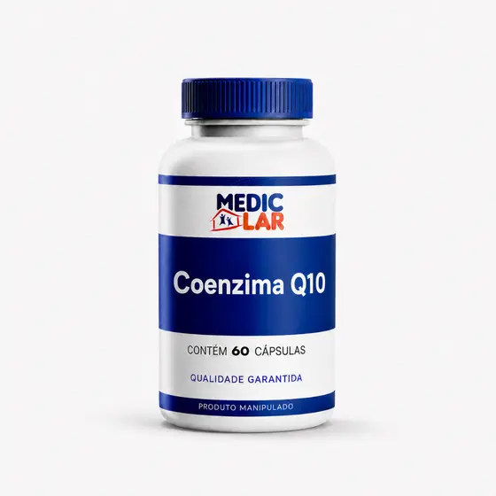 Coenzima Q10 100MG ORIGINAL CoQ10 Ubiquinona - Envio Imediato