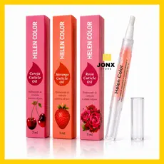 Kit 3 Canetas Óleo Hidratante Para Unhas E Cutícula Manicure Pedicure