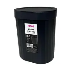 Lixeira Plastica De Mesa E Pia 2,5 Litros Xplast Cesto De Lixo Para Cozinha Banheiro E Escritorio Nova