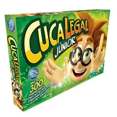 Jogo de Tabuleiro Cuca Legal Júnior +300 Perguntas