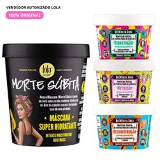 Cronograma: Máscara Morte Subita 450g + Bemdita Ghee 3x100g