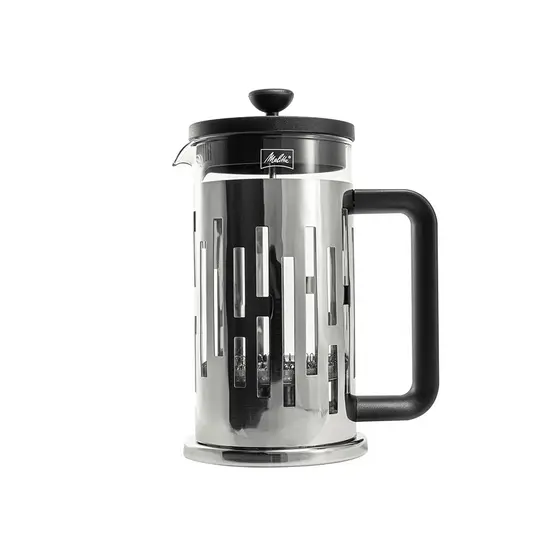 Prensa Francesa Melitta® com acabamento metálico 600mL