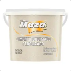 Efeito Cimento Queimado Perolizado Aveludado Maza  3kg Cor Avelã