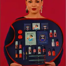 Maquiagem Adulto Fenzza Branca de Neve Rainha Má Batom Blush Caneta Paleta Iluminador Alta Pigmentação