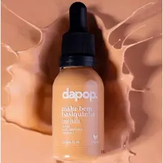 Base Fluida Make Bem Basiquinha Dapop, Aveludada, Vegana e Perfeita para o Dia a Dia