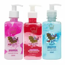 Gel Hidratante Corporal Virilha BabaSoul Soul Cosméticos 280ml