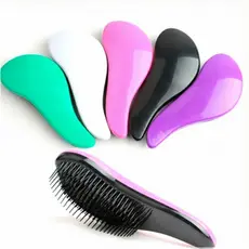 Escova Mágica com Cabo para Desembaraçar Cabelos/Banho / Pente para Penteados / Instrumento de Salão / Cores Variadas