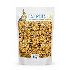 Mistura Periquito Calopsita Agaporne 1kg Ms Passaro Sementes