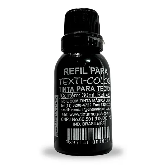 Tinta Profissional Carimbo Para Tecido 30ml - Magic