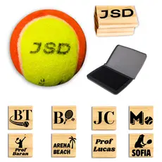 Carimbo Marcador Personalizado Para Marcar Bolas De Beach Tennis Substitui Caneta