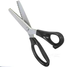TESOURA DE PICOTAR PROFISSIONAL PARA ARTESANATO, ARTES, ESCOLAR, PROFISSIONAL DIY