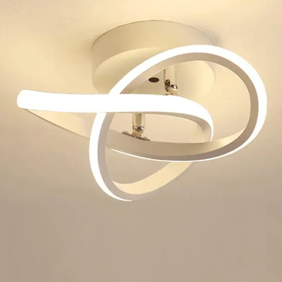 (3 cores em 1 luz) Luminária De Teto Led Decoracao Moderna Pendente  Corredor Sala Quarto Cozinha Jantar Ceiling Light