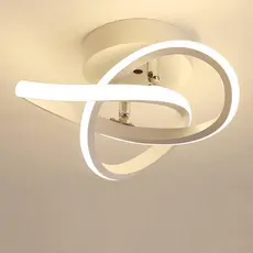 (3 cores em 1 luz) Luminária De Teto Led Decoracao Moderna Pendente  Corredor Sala Quarto Cozinha Jantar Ceiling Light