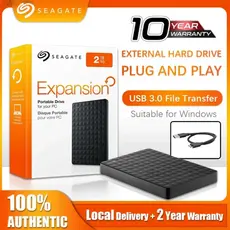 Seagate Hd Externo Original Grande Capacidade 1Tb 2Tb 4Tb Disco Rígido Portátil Usb 3.0 Portable Hdd