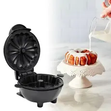 Mini Máquina de Assar Bolo Elétrica Antiaderente Quiche/De Forno/Eggette Maker Mini Ferro 110V
