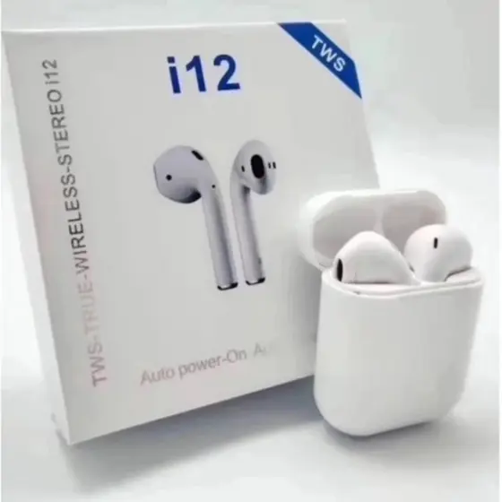 Fone De Ouvido Inpods 13/12 Bluetooth Sem Fio Com Microfone Fones esportivos Adequado Branco