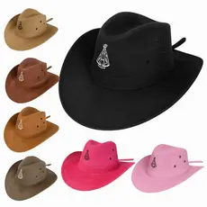 Chapéu Country Americano Nossa Senhora Masculino Feminino Rodeio Barretos Sertanejo NSA