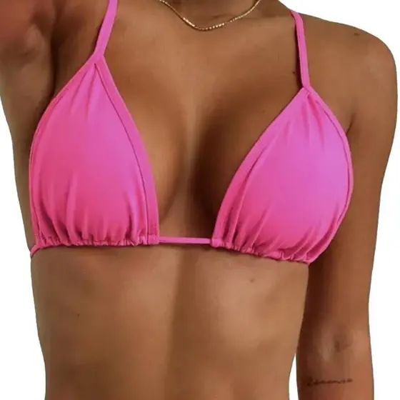 Busto Verão Feminino Cortininha Varias Cores e Amarrações - Tamanho P,M,G,GG