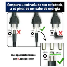 Carregador Para Dell Inspiron 15 Series 3000 (3501) + Cabo