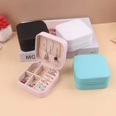 Porta Joia De Bolsa Para Viagem Portátil caixa