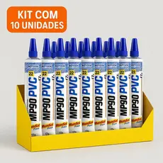 Kit Com 10 Colas Para PVC Mundial Prime Cola Para Tubos E Conexões Atacado