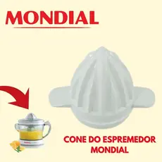Cone Para Espremedor de laranja Mondial Turbo Branco