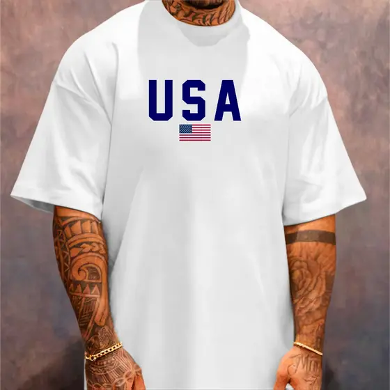 Camiseta Oversized Streetwear Masculina Gola Alta Country CowBoy