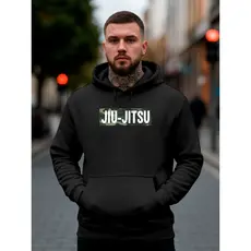 Moletom Canguru Blusa de Frio Com Capuz Jaqueta Masculina Feminino Infantil Jiu Jitsu BBJ MMA Luta