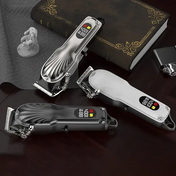 Máquina De Cortar Cabelo e Barba Profissional Portátil T100