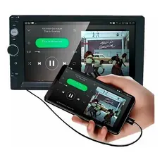 Central Multimídia Mp5 P/ Carro Com Espelhamento E Bluetooth