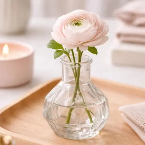 Mini Vaso Decorativo de Vidro Lyor