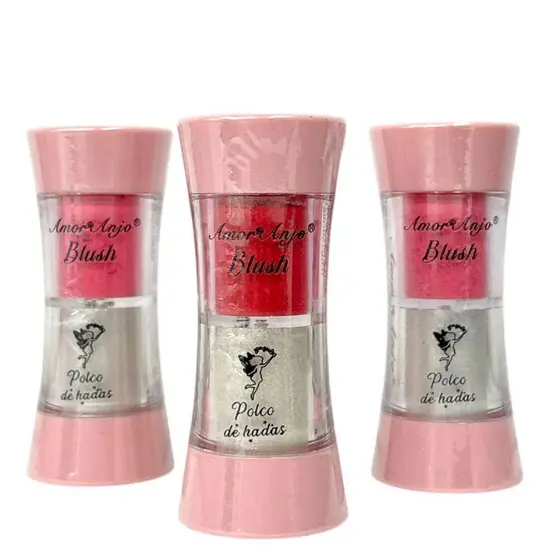 Blush & Iluminador 2 Em 1 Amor e Anjo