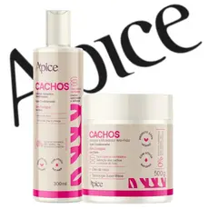 Kit Apice Cachos Linha Completa Apse - Gelatina 300ml + Ativador 500g.