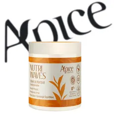 Creme de Pentear Nutri Waves 500g Ápice, Proteína do Arroz e Óleo de Pracaxi, Definição de cabelos.