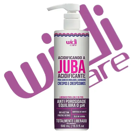 Widi Care Acidificando a Juba Acidificante 500ml | Ondulados, Cacheados, Crespos e Crespíssimos.