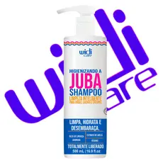 Shampoo Higienizando a Juba 500ml Widi Care: Limpeza Nutritiva para Cachos, Crespos e Ondulados