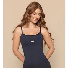 Regata Alça Fina Feminina Poliamida Fitness Atletyca Top Tank Academia