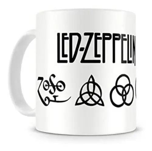 Caneca Xícara Presente Banda Led Zeppelin Rock