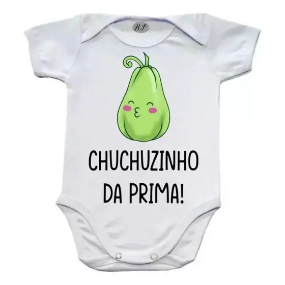Body Bebe Chuchuzinho Da Prima Lindo Presente Cod 005