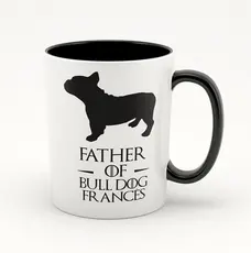 Caneca Xicara Father Of Bulldog Francês Pai Cachorro Pets