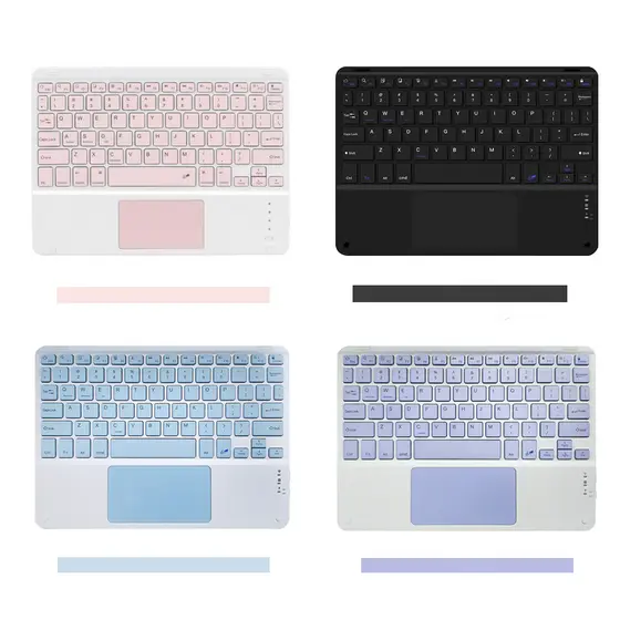 Teclado Bluetooth Magnético ABNT2 com tecla “Ç” para iPad 11ª Geração / Samsung S6 Lite / A9 Plus / Redmi Pad SE 11