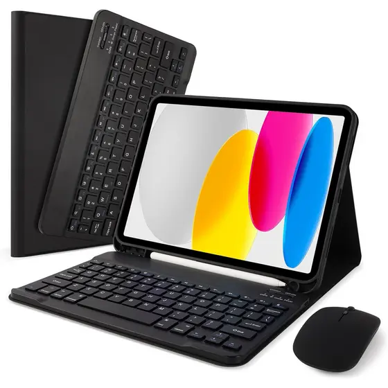 Capa Magnética Para Samsung Tab S10 FE Plus 13.1 / S10 Lite / S10 FE /S9 FE ABNT2 Teclado+Mouse