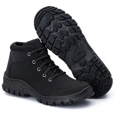 Bota Masculina Coturno trabalho Cater Adventure Solado Borracha